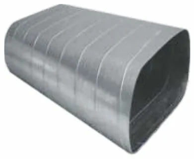 Factory-fabricated rectangular, spiral round and spiral oval ductwork