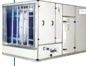 Kitchen scrubber unit for commercial kitchen fume and grease extraction